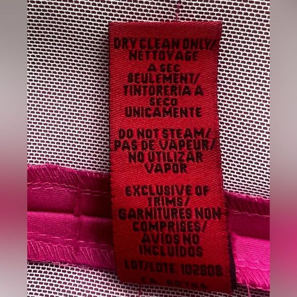 JS Collection Women's Pink Halter Matching Shawl Cocktail Short Tiered Dress 10 - Picture 14 of 14